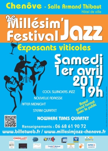 Millésim' Jazz Festival du 1 Avril 2017